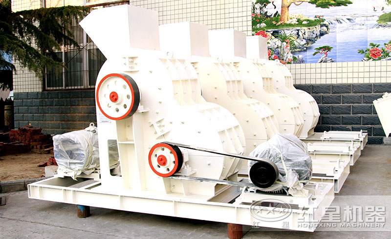 雙級破碎機占地小，價格低